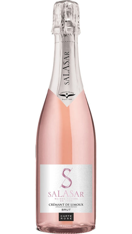 Crémant de Limoux AOC Carte Rosé Rosé Brut - Salasar