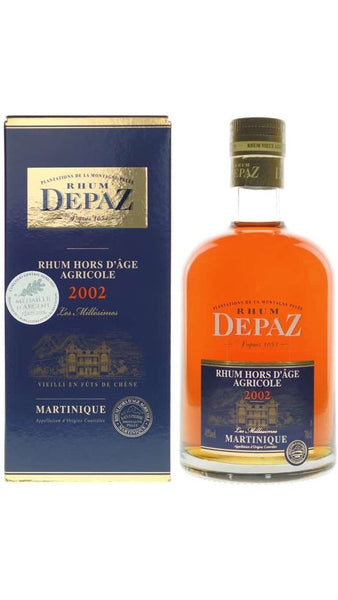 Rhum Agricole Hors D’Age 11 yo 2002 70cl - Depaz