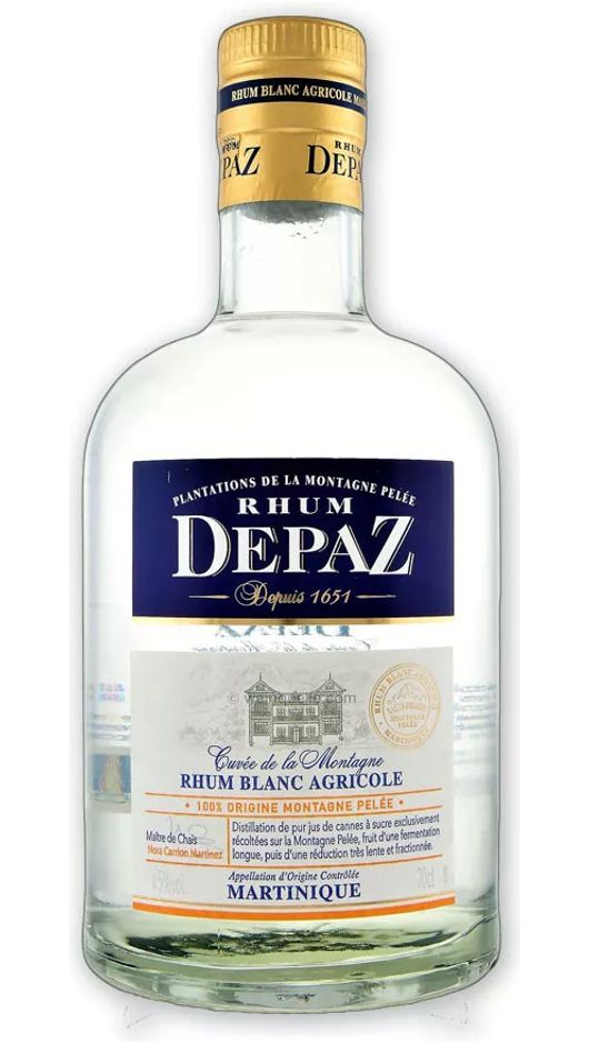 Rhum Agricole Blanc Cuvée De La Montagne 70cl - Depaz