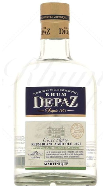 Rhum Agricole Cuvée Papao 2020 70cl - Depaz