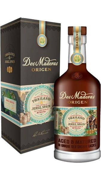 Dos Maderas Origen Thailand Rum 70cl - Williams & Humbert