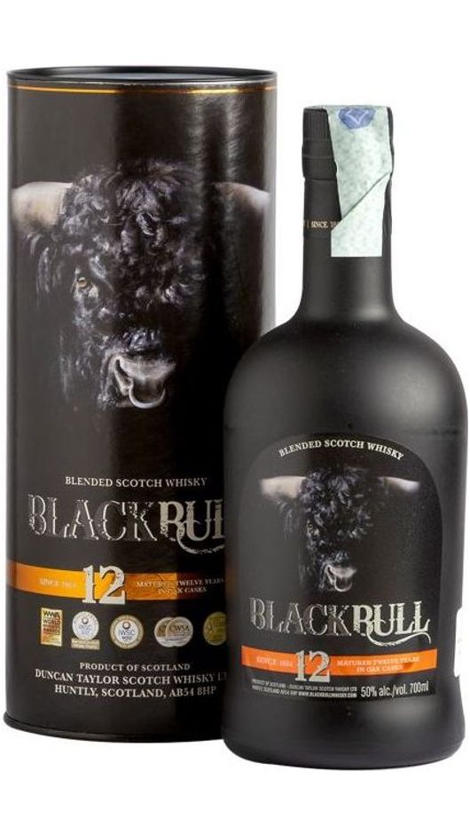 Whisky Black Bull 12 Anni Oak Cask 70cl - Coffret