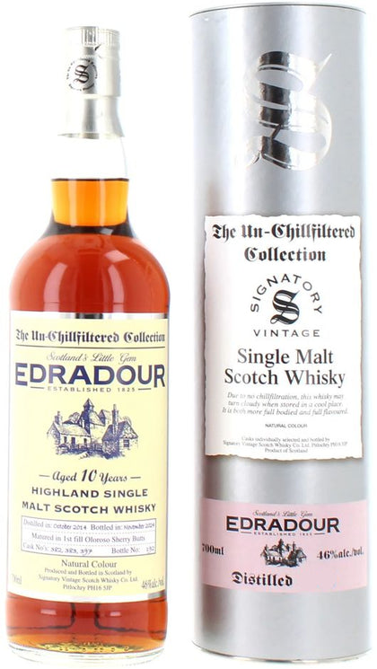 Whisky 2015 Unchillfiltered 70cl - Edradour