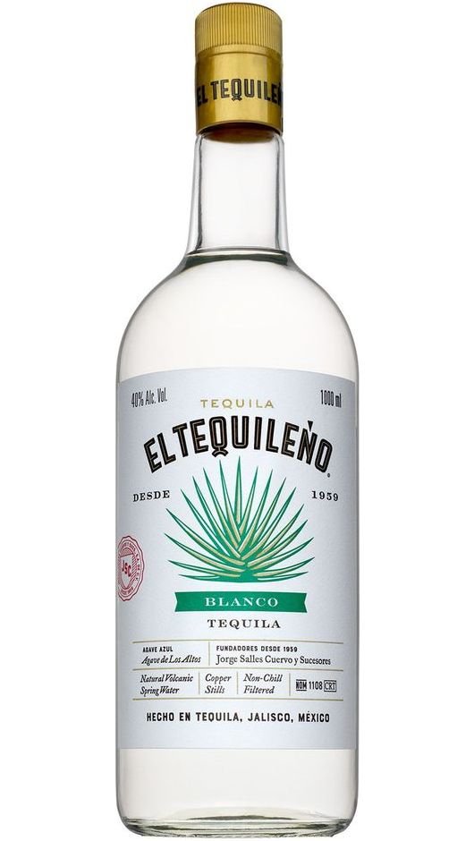 Tequila Blanco 100cl - El Tequileno