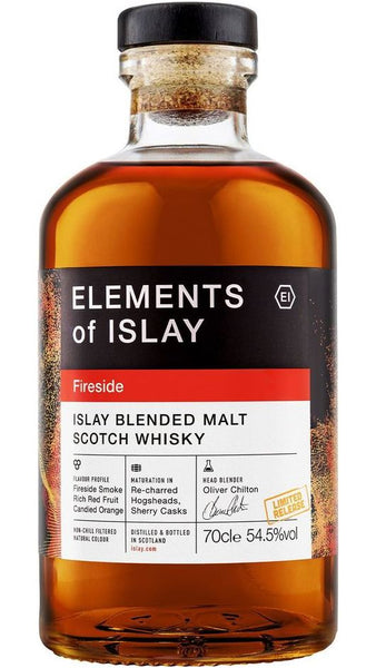 Whisky Fireside Limited Edition 70cl - Elements of Islay