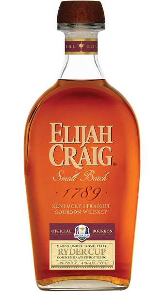 Whisky Elijah Craig Small Batch Ryder Cup 70cl - Heaven Hill Distilleries