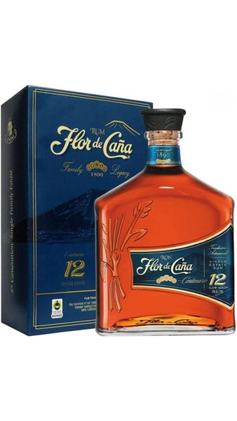 Rum 12 yo Centenario 70cl - Flor De Caña