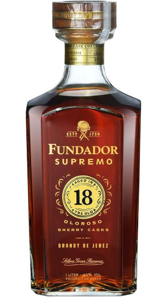 Brandy Supremo 18 70cl - Fundador