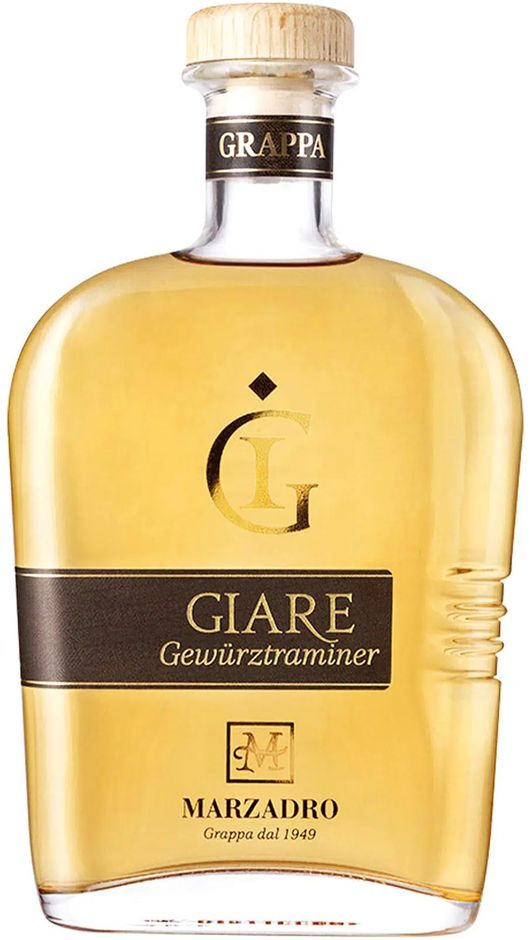 Grappa Marzadro Giare Gewurztraminer 70cl