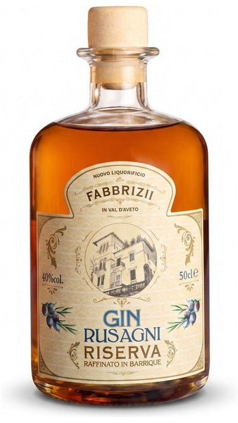 Gin Rusagni Riserva 50cl - Liquorificio Fabbrizii