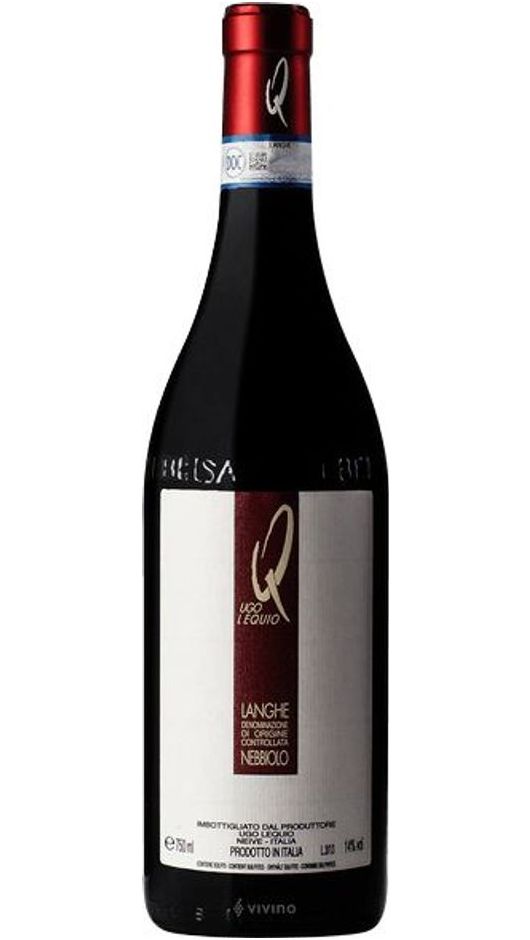 Nebbiolo Langhe DOC - Ugo Lequio