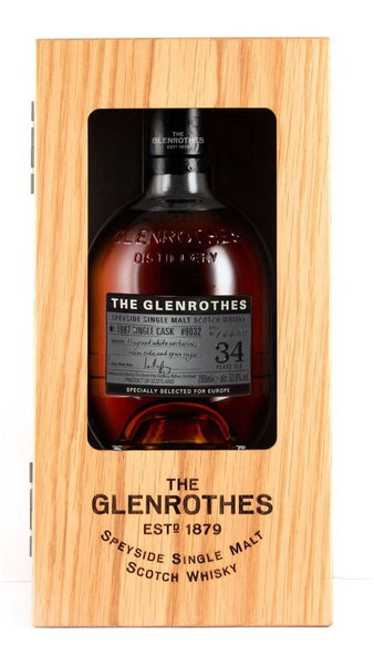 Whisky Platinum 1987 34 yo #9032 Single Cask 70cl - Glenrothes