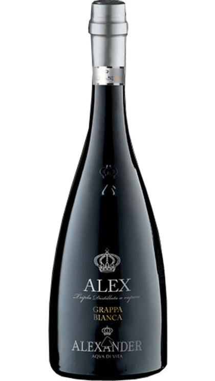 Grappa Alexander Bianca Bottiglia Nera 70cl