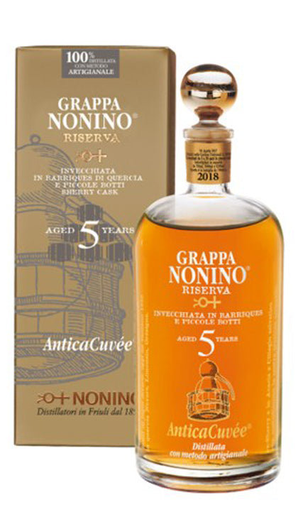 Grappa Nonino Ris.Anticacuvee Inv. 5Y 70cl
