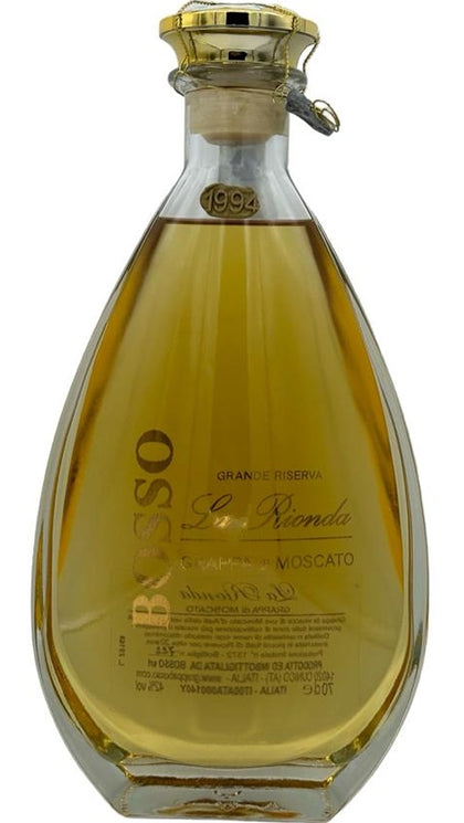 Grappa Bosso La Rionda Moscato Ris. 3lt Legno