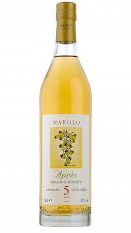 Grappa Marolo Apres 5Y Moscato 70cl