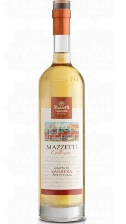 Grappa Mazzetti Barbera Invecchiata 70cl Collezione