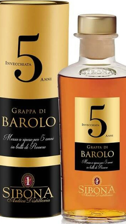 Grappa Sibona Barolo Riserva 5Y 50cl - Astuccio