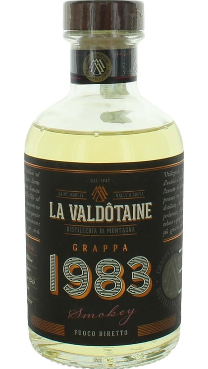 Grappa La Valdotaine 1983 Smokey Cl.50