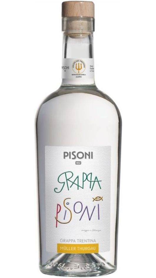 Grappa Trentina Müller Thurgau 70cl - Pisoni