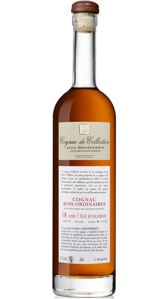 Cognac 18 Ans Bois Ordinaire Oléron Island 70cl - Grosperrin