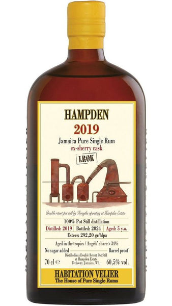 Rhum Habitation Velier Hampden LROK 2019 5Y 70cl