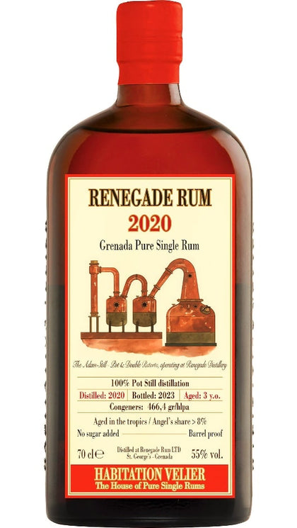Rhum Habitation Velier Renegade 2020 3Y 70cl - Boxed