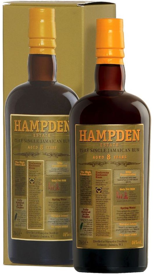 Rum OWH 2012 8 yo 70cl - Hampden Estate