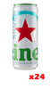 Heineken Silver 33cl - Confezione da 24 Lattine Sleek