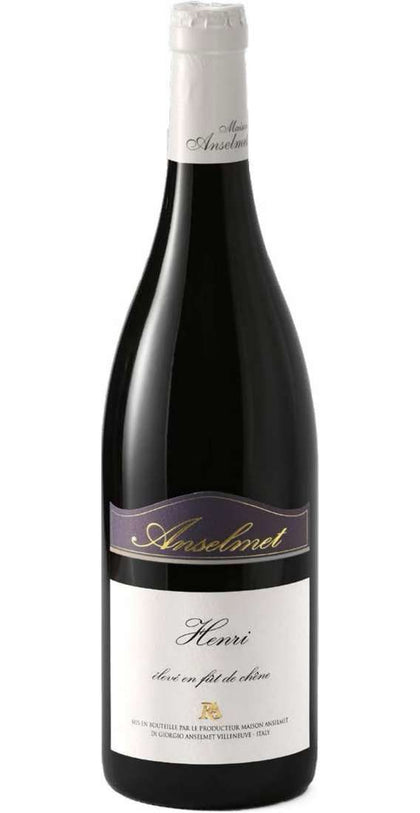 Henry Syrah DOC - Eleve En Fut De Chene - Maison Anselmet