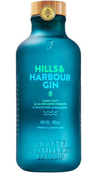 Gin Hills & Harbour Crafty Distillery 70cl