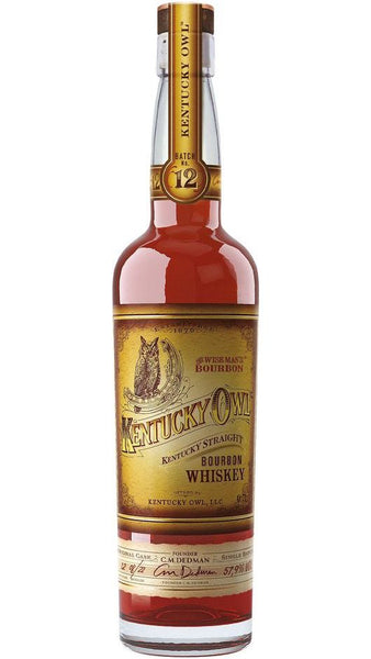 Whisky Straight Bourbon Batch 12 70cl - Kentucky Owl