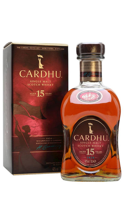 Whisky Cardhu 15 Years 70cl - Coffret Cadeau
