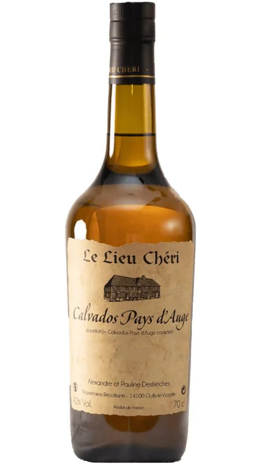 Calvados Pays d'Auge 10Y 70cl - Astucciato - Le Lieu Cheri