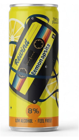 Rewind Spritz Lemon - Confezione 0,25cl x 12 lattine - Tutto è Possibile