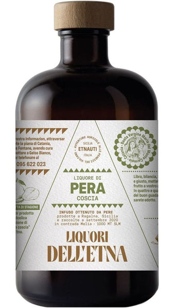 Liquore Pera Coscia 50cl - Liquori dell’Etna