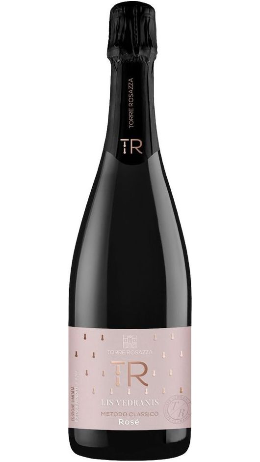 Spumante Brut Rosé - Metodo Classico - Lis Vedranis  - Torre Rosazza