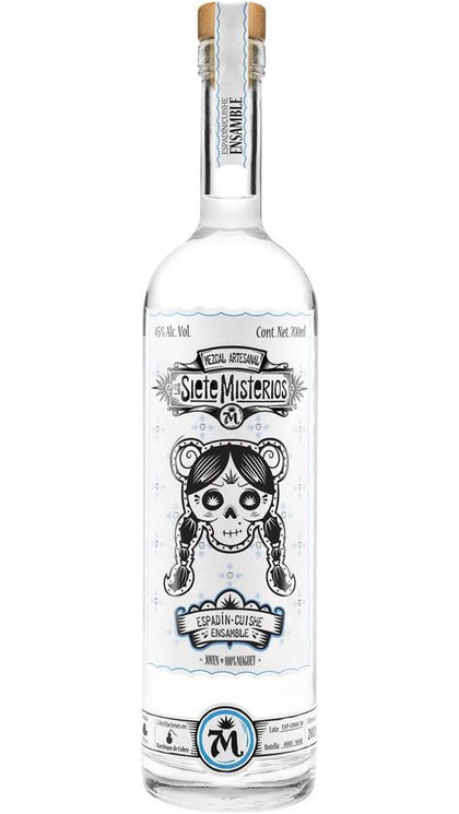 Mezcal Ensamble Cuishe Tobalá Alambique De Cobre 70cl - Los Siete Misterios