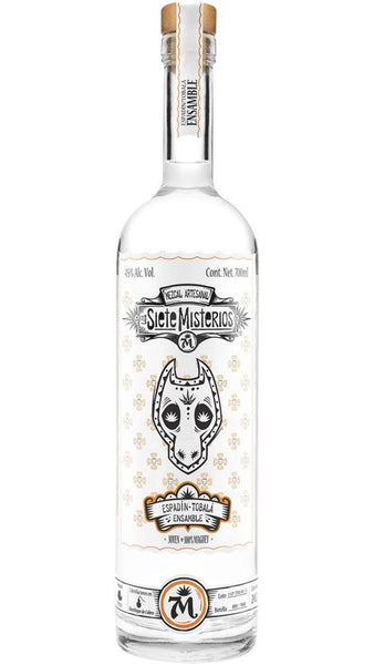 Mezcal Ensamble Espadin Tobalá Alambique De Cobre 70cl - Los Siete Misterios