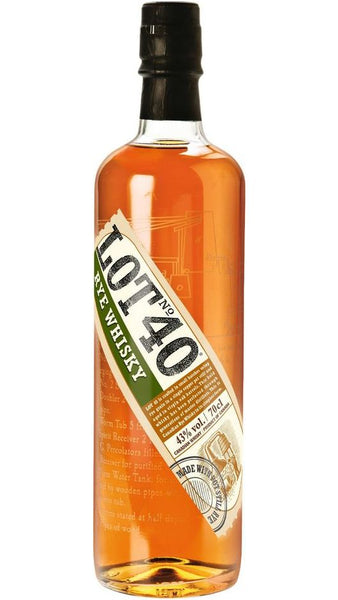 Whisky Lot Nr. 40 Rye 70cl - Corby