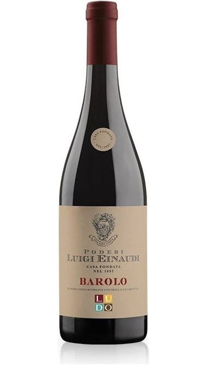 Ludo Barolo DOCG 2022 - Magnum - Cassa di Legno - Poderi Luigi Einaudi