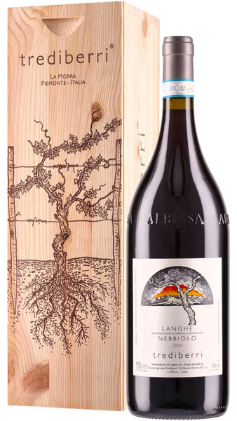Nebbiolo Langhe DOC - Magnum - Cassa di Legno - Trediberri