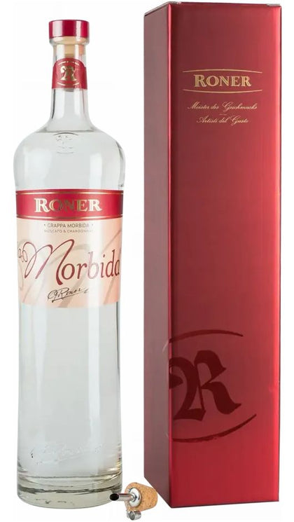 Grappa Moscato Chardonnay 4,5L - La Morbida - Master - Roner