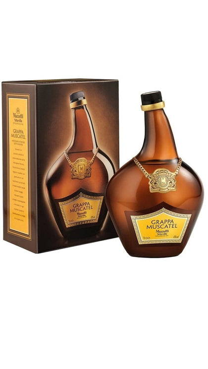 Grappa Mazzetti Muscatel - Coffret Cadeau