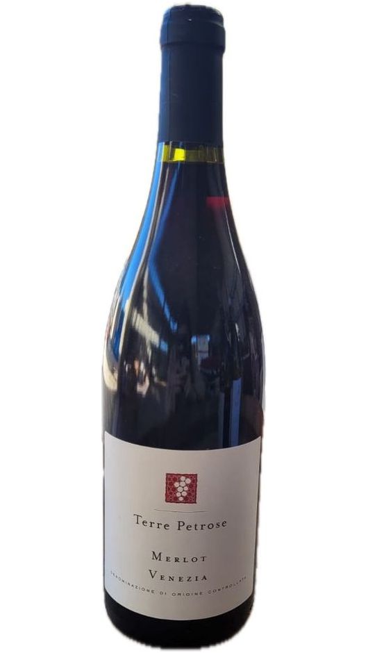 Merlot Venezia DOC - Terre Petrose - ETICHETTA DANNEGGIATA