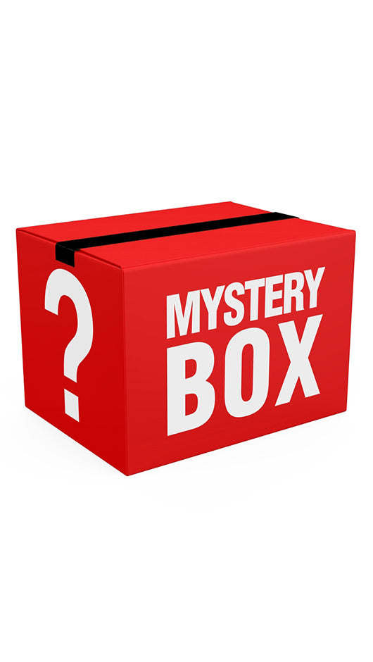Boîte Mystère - ÉTIQUETTES ENDOMMAGÉES | VALEUR SUPÉRIEURE à 50 €