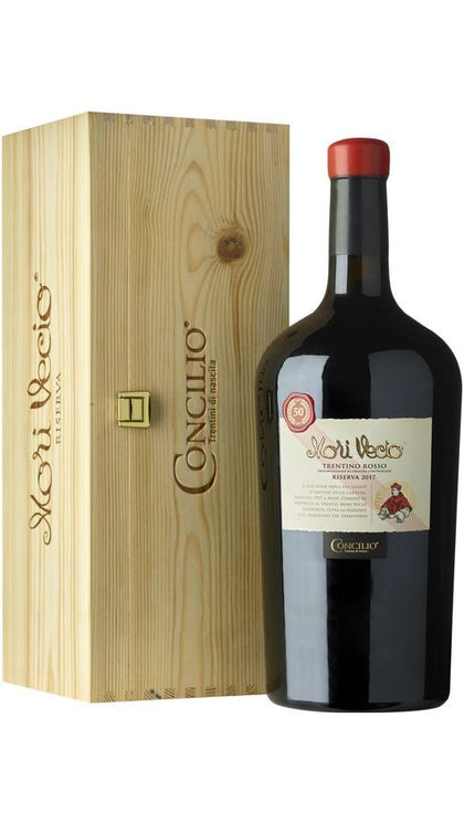Trentino DOC Rosso Riserva - Mori Vecio - Magnum in Cassa Legno - Cantina di Trento