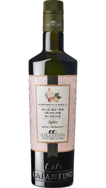 Olio Extravergine di Oliva 250ml Bottiglia - Aglio - Galantino
