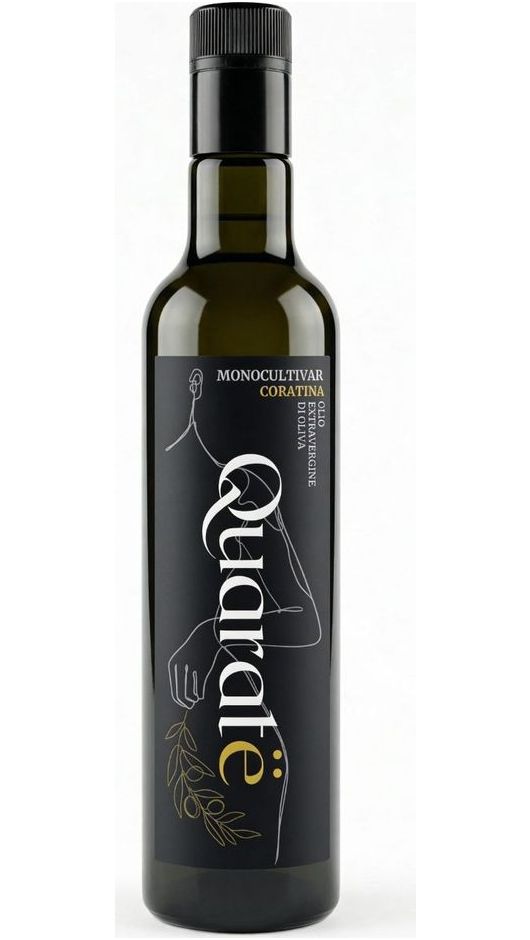 Huile d’olive extra vierge moyennement intense 500ml - Quarate