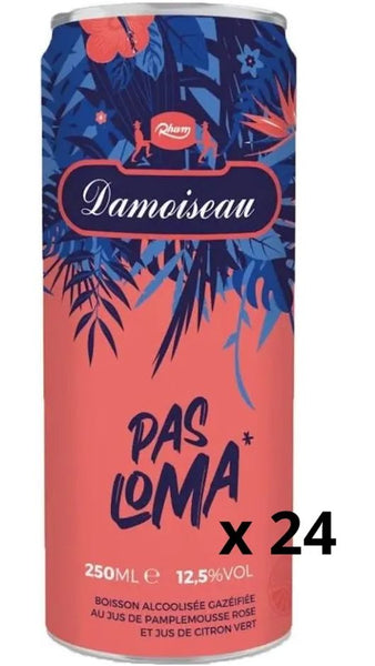 Pas Loma - Pompelmo - 25cl x 24 Lattine - Damoiseau